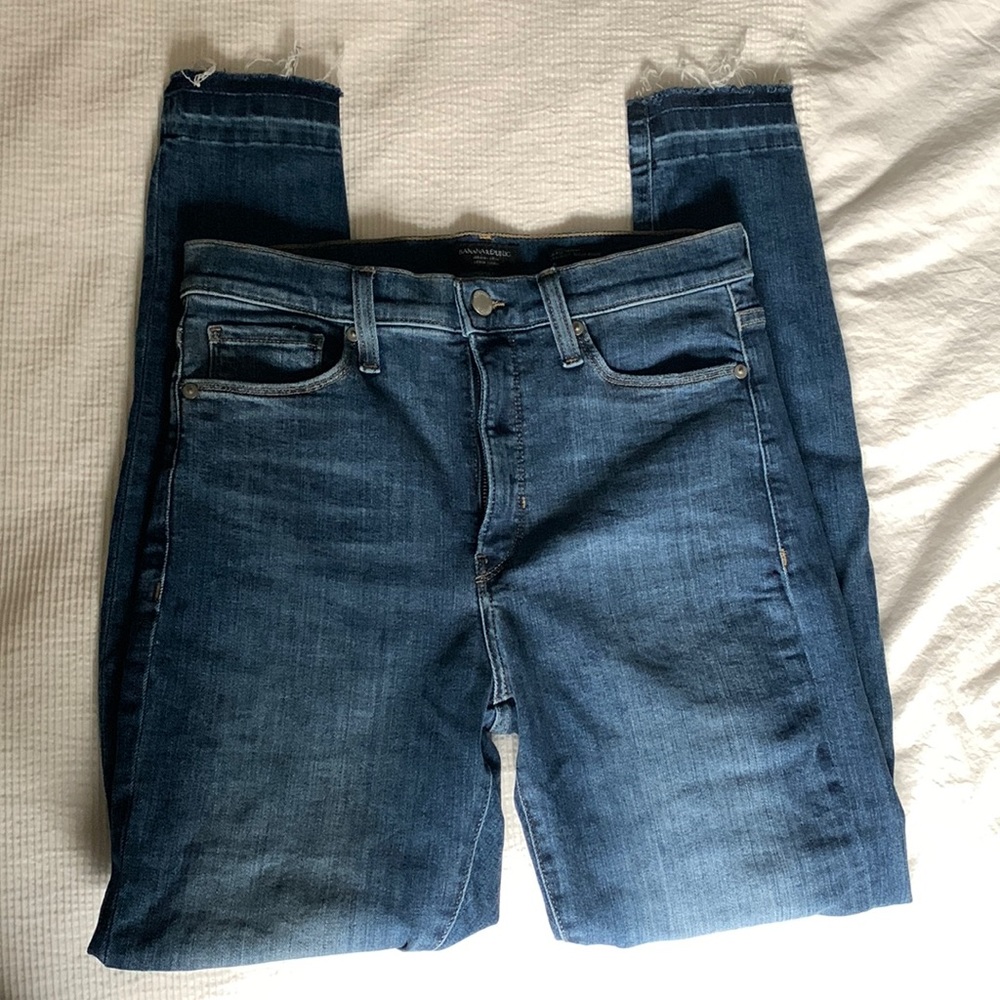 Banana Republic high rise skinny ultra